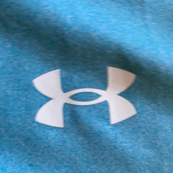 NWT Boys 1/4 Quarter Zip Under Armour Youth XL Blue Long Sleeve - Picture 7 of 9